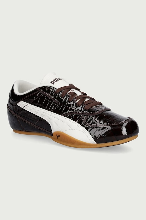 Puma Bella Mina Croc sneakersy damskie brązowe 407668