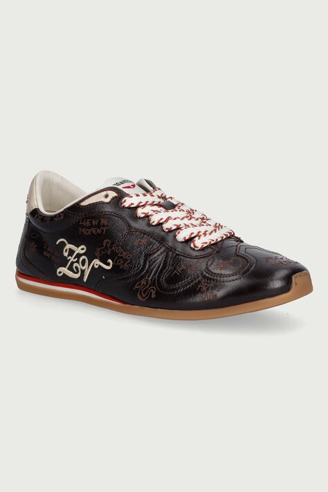 Zadig&Voltaire ZV Dance sneakers γυναικεία δερμάτινα καφέ SWSN01670