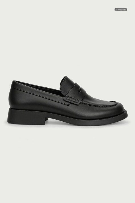 Camper мокасини жіночі шкіряні Donna — AW26-OBDYP1, чорний — фото 2