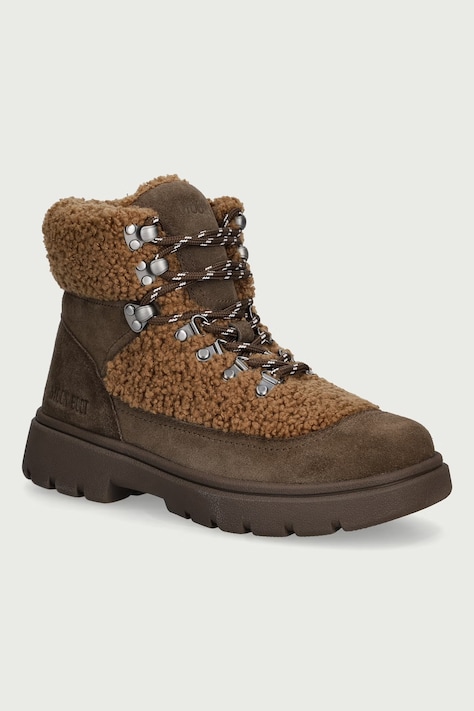 Moon Boot MB COMBAT BOOT FLEECE zimske čizme za žene smeđe 80D2520030 MM20