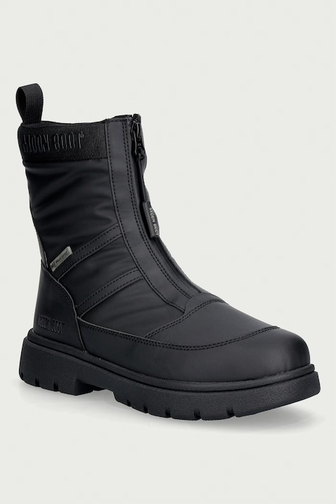 Moon Boot Μποτάκια Γυναικεία MB COMBAT ZIP BOOT WP μαύρα 80D2520010 N001