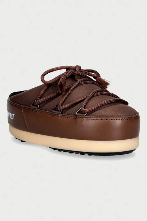 Moon Boot natikače za žene MB EVX MULE NYLON smeđe 80D1470030 M037