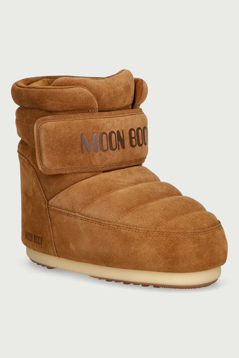 Moon Boot MB ICON STRAP SUEDE zimske čizme za žene od brušene kože smeđe 80D1409980 M008