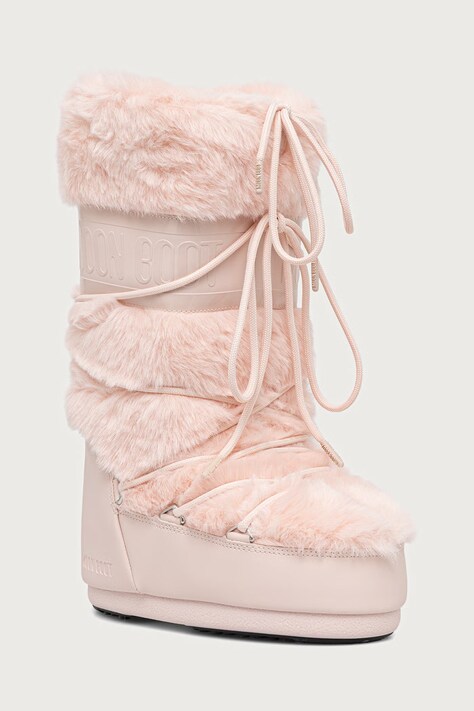 Moon Boot MB ICON FAUX FUR śniegowce damskie różowe 80D1408900 J042
