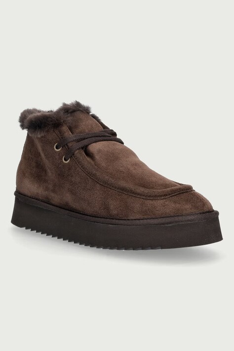 Copenhagen Suede teddy zimske čizme za žene od brušene kože smeđe CPH284