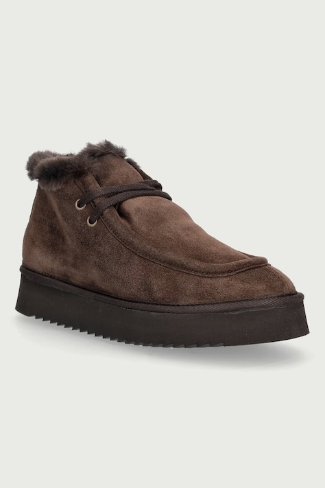 Copenhagen Suede teddy zimske čizme za žene od brušene kože smeđe CPH284
