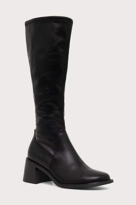 Vagabond Shoemakers Visoke čizme za žene od kože VEGA crne 6251-102-20