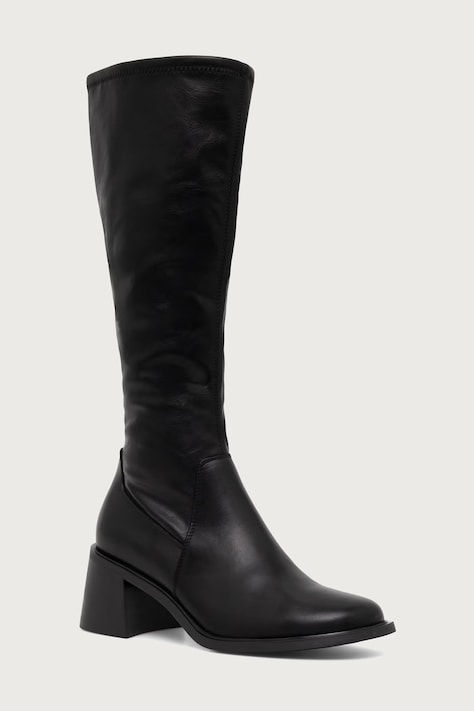 Vagabond Shoemakers Visoke čizme za žene od kože VEGA crne 6251-102-20