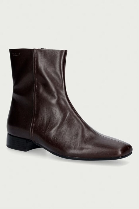 Vagabond Shoemakers Μποτάκια Γυναικεία δερμάτινα MONA καφέ 5955-001-35
