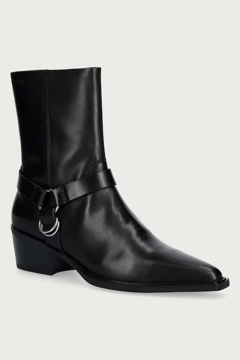 Vagabond Shoemakers Členkové čižmy dámske kožené KELSEY čierne 6210-001-20