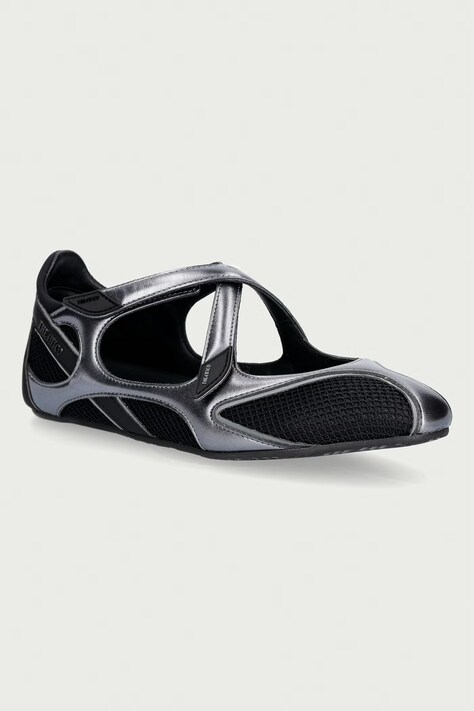 The Attico Floor01 ballerine nere 250WSH00871MIX024AA