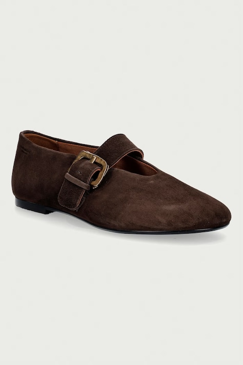 Vagabond Shoemakers baleriny zamszowe ALEYA brązowe 6219-240-29