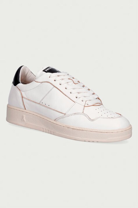 Patrizia Pepe sneakersy damskie skórzane białe 8Z0068 L151 X1UM