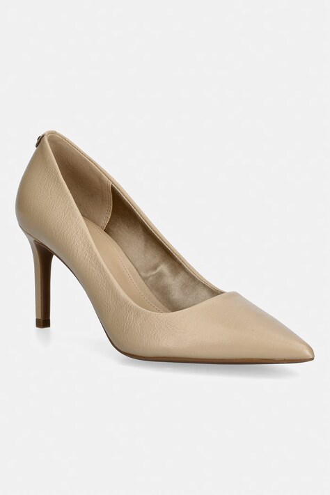 MICHAEL Michael Kors szpilki skórzane Alina Flex Pump beżowe 40T6HNMP1L.156