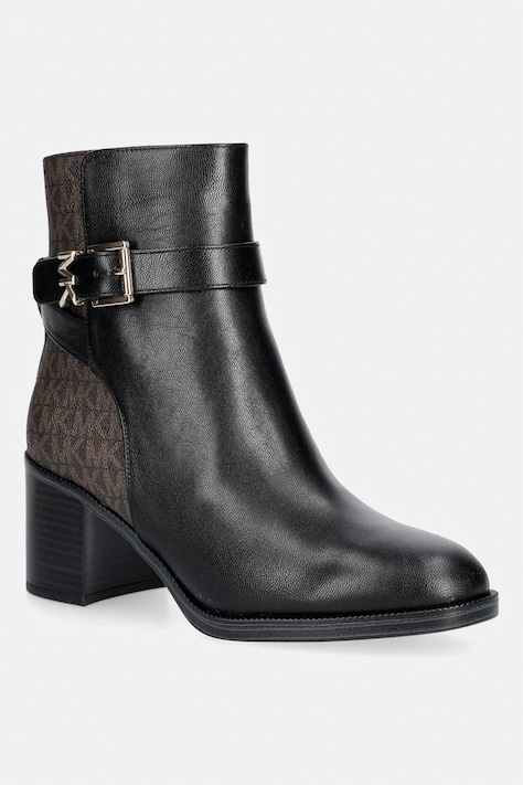 MICHAEL Michael Kors μποτάκια χαμηλά τακούνια Γυναικεία Rachel Heeled Bootie μαύρα 40T6RCME6L.007