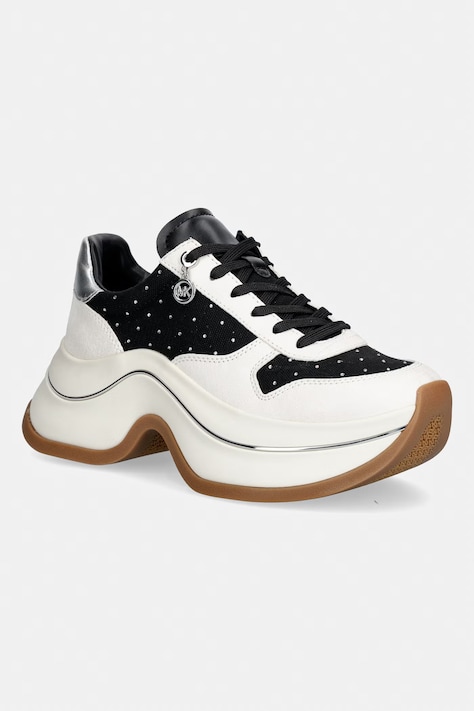 MICHAEL Michael Kors Arla Trainer sneakersy damskie białe na platformie 43T6ARFS1L.001