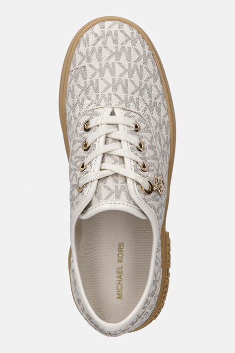 MICHAEL Michael Kors Lindsey Lace Up кросівки жіночі — AW26-OBDZ3N, бежевий — фото 4