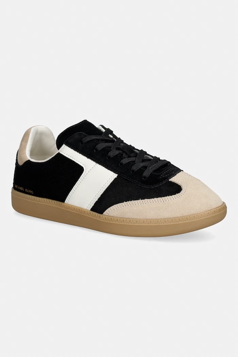 MICHAEL Michael Kors Jovie Lace Up sneakers γυναικεία σουέτ μαύρα 43T6JVFS1S.987
