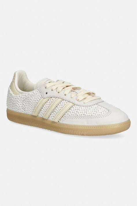 adidas Originals Samba Og sneakersy damskie beżowe LA7815