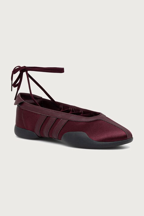 adidas Originals Taekwondo Mei Ballet baleriny bordowe KJ8371