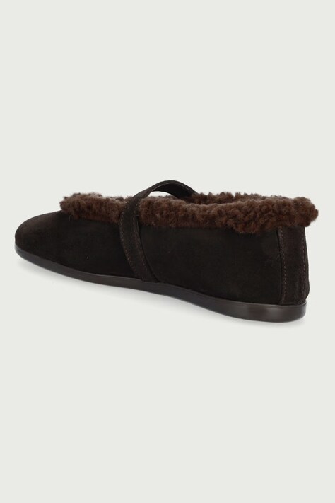 Posa Μπαλαρίνες σουέτ St. Moritz Ballet Flats καφέ PW233.201