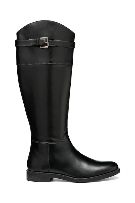 Geox Sztyblety damskie skórzane D ESMEENA czarne D6811E00043C9999