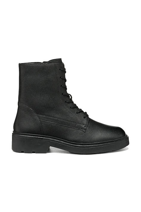 Geox Bocanci pentru femei din piele D SWELEN negri D665GH00081C9999