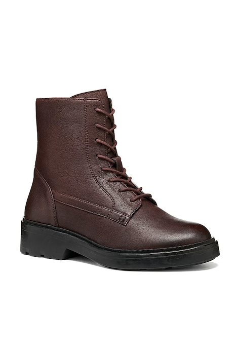 Geox Workery damskie skórzane D SWELEN bordowe D665GH00081C7357