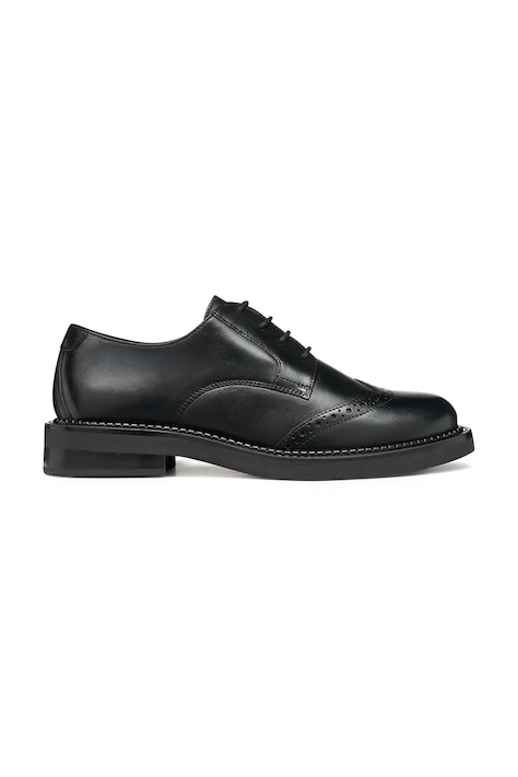Geox Oxford γυναικεία δερμάτινα D SERILDA μαύρα D56WYD00043C9999