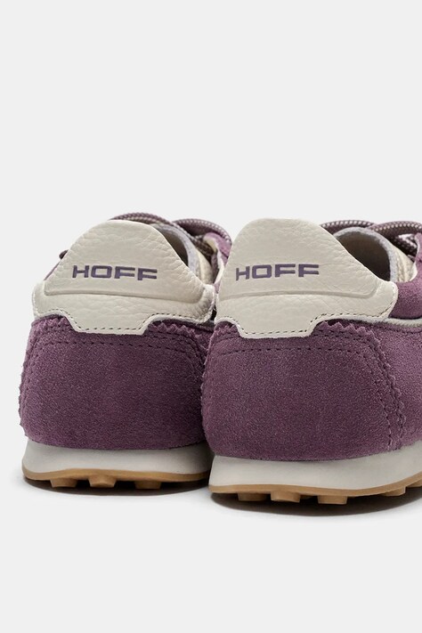 Hoff BRIDGE FL AUBERGINE sneakersy damskie zamszowe fioletowe 22661426