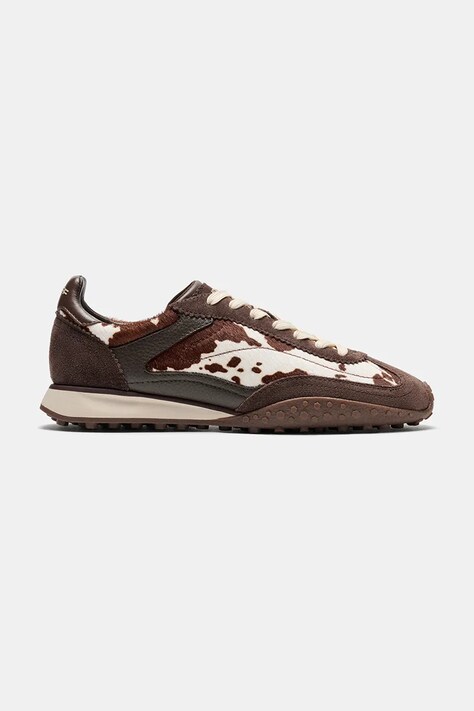 Hoff BRIDGE MKII PRINT BROWN sneakers da donna marrone 22659412