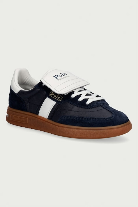 Polo Ralph Lauren Bedford Ft sneakers dámske kožené tmavomodré 804P16347001