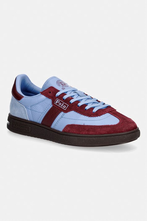Polo Ralph Lauren Bedford sneakersy damskie skórzane niebieskie 804P04920006