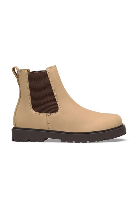 Birkenstock Μπότες τσέλσι Γυναικεία Highwood Oiled Leather μπεζ 1033180