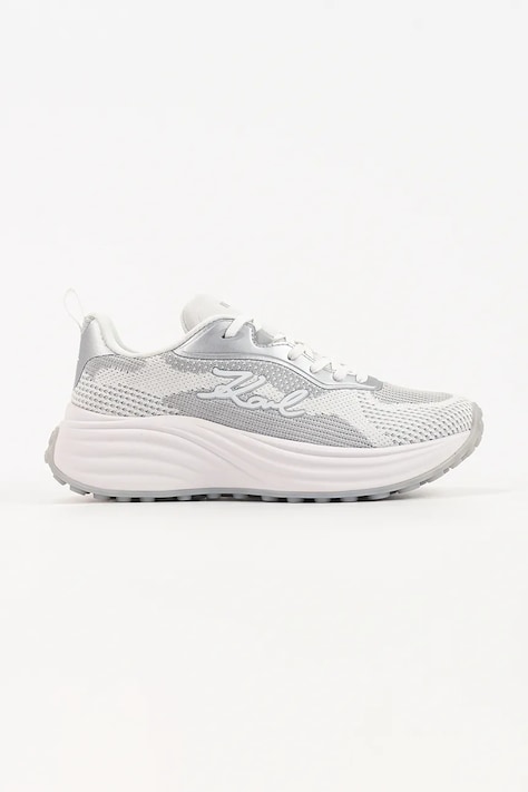 Karl Lagerfeld Krista sneakersy damskie skórzane białe KL64126