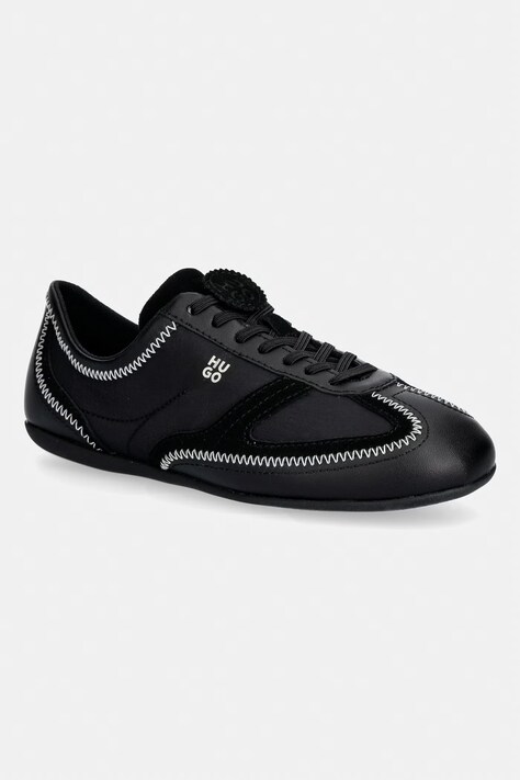 HUGO Mystie sneakers γυναικεία μαύρα 50569350.001