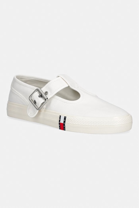 Tommy Jeans ARCHIVE Y2K MARY JANE teniși pentru femei albi EN0EN03048