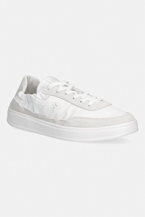 Tommy Hilfiger TH HERITAGE NYLON SNEAKER sneakers γυναικεία λευκά FW0FW09405