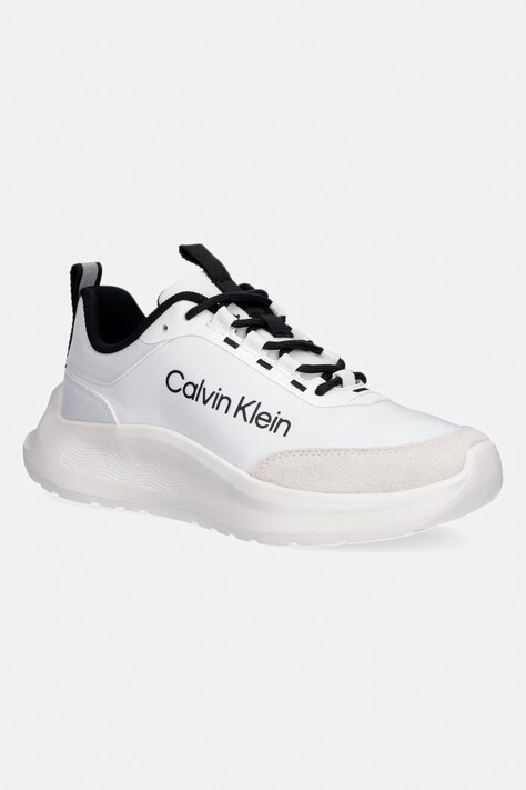 Calvin Klein LIGHT EVA RUN ESS LAC NY-SU WMN sneakersy damskie białe HW0HW03293
