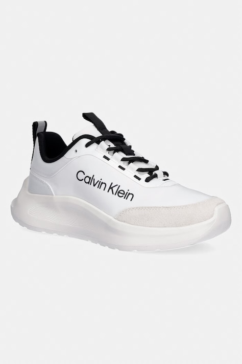 Calvin Klein LIGHT EVA RUN ESS LAC NY-SU WMN sneakers de damă albi HW0HW03293