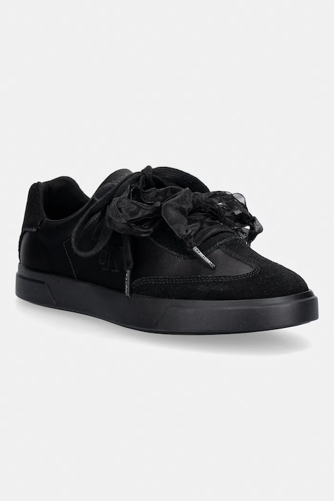 Calvin Klein LOW PRO CUPSOLE WT SATIN MIX sneakers pentru femei negre HW0HW03288