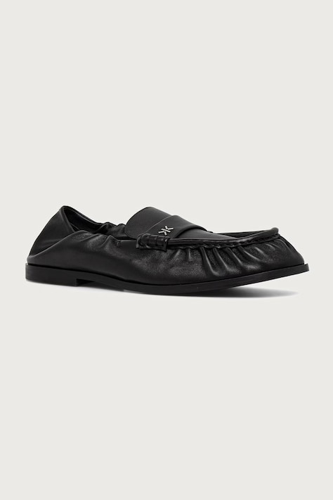 Kenzo Mokasinke za žene od kože Loafer crne FG62LO410L79.99