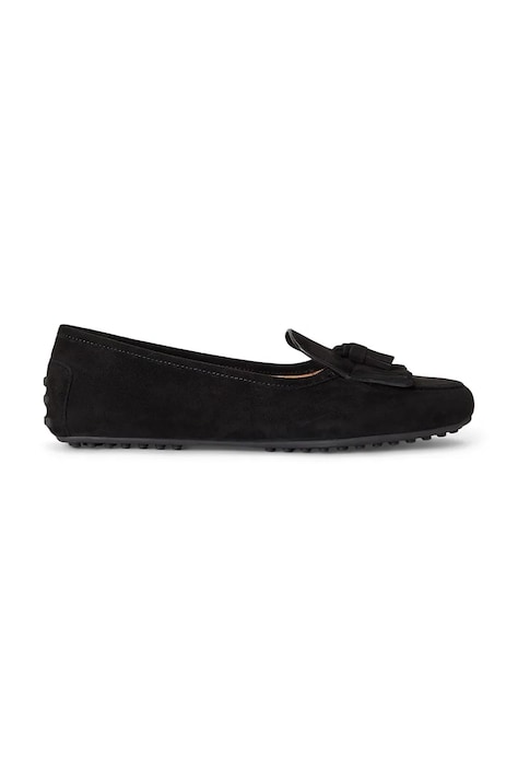 Lauren Ralph Lauren mokasíny dámske semišové Tayte Klt čierne 802P22310004