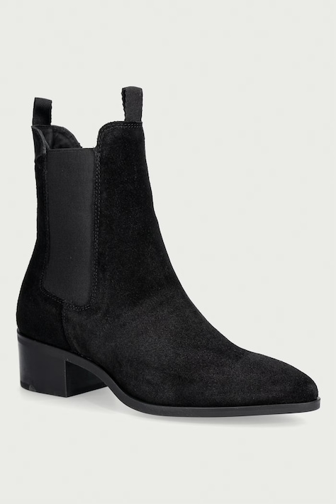 Gant μπότες τσέλσι σουέτ St Broomly μαύρες 33553451