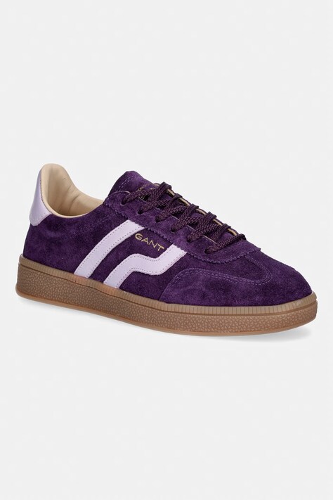 Gant Cuzima sneakers παιδικά δερμάτινα μωβ 33533345