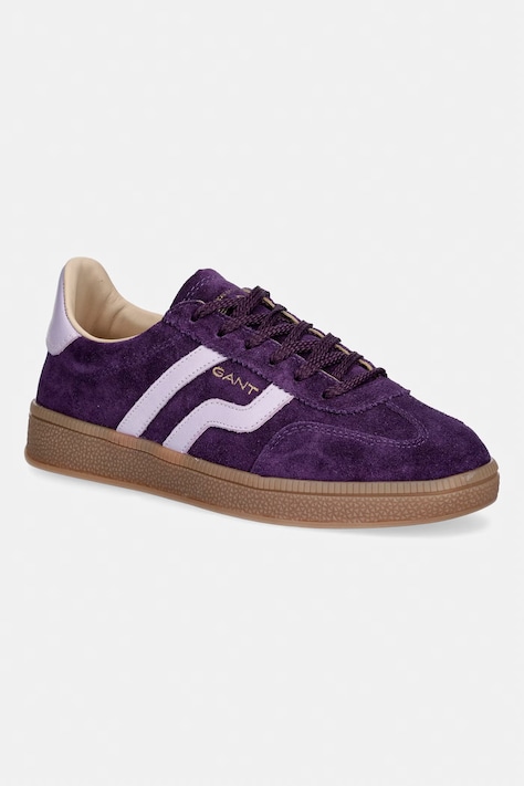 Gant Cuzima sneakers παιδικά δερμάτινα μωβ 33533345