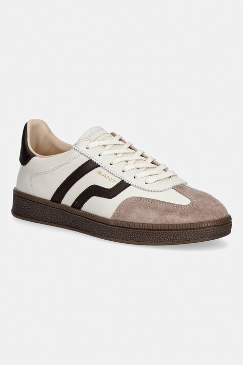 Gant Cuzima sneakersy damskie skórzane beżowe 33531344