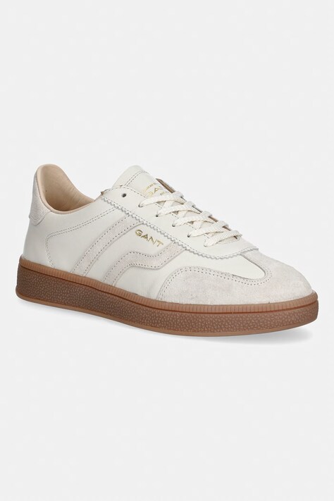 Gant Cuzima sneakersy damskie skórzane beżowe 33531343