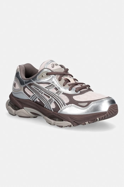Asics GEL-NYC 2.0 "PASTEL METTALIC PACK" sneakersy damskie brązowe 1203B225.700