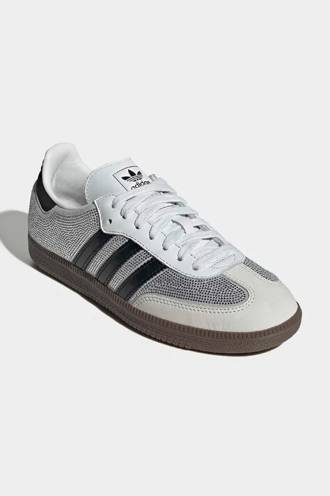 adidas Originals Samba Og sneakersy damskie srebrne IH9055